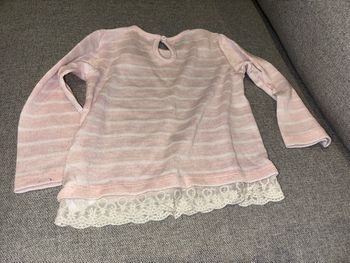 Pull avec dentelle 