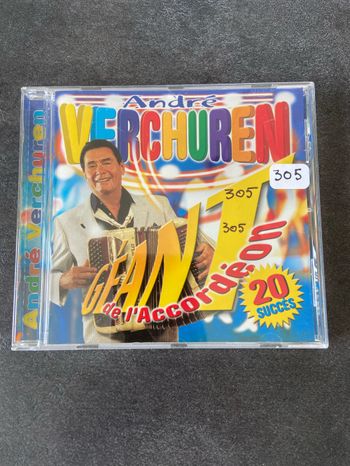 Album André Verchuren géant de l’accordéon