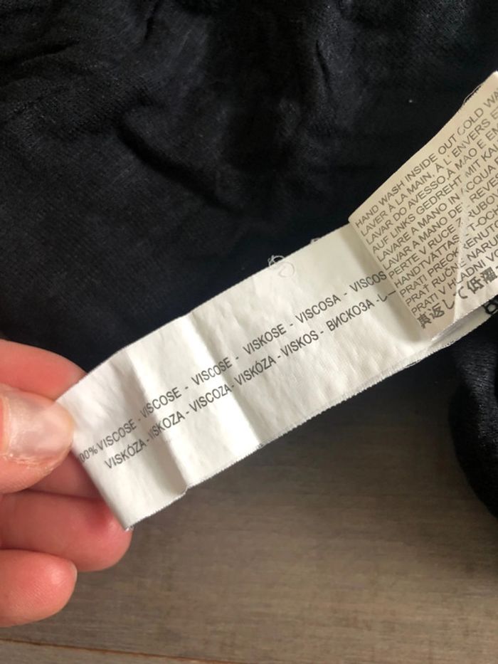 Mini robe Desigual taille S noire avec sequins - photo numéro 7
