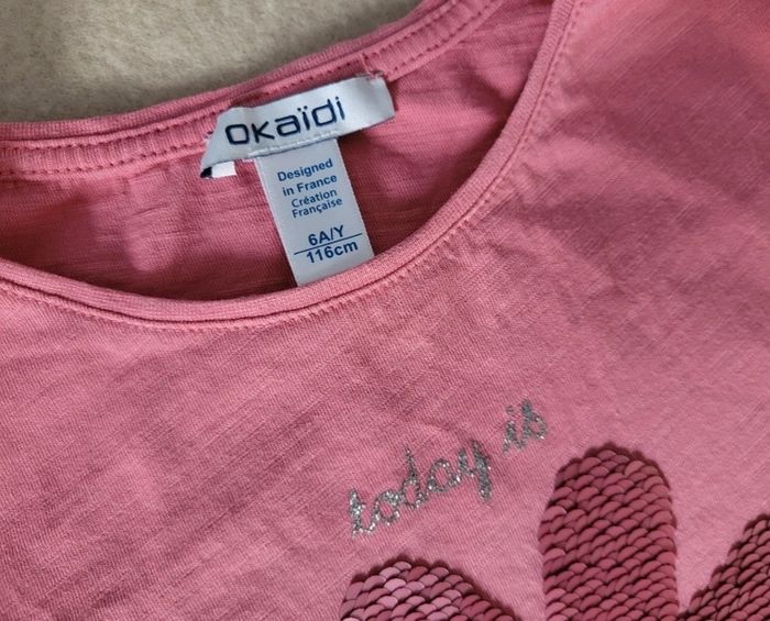T-shirt manches longues 6 ans 116 cm okaidi - photo numéro 4