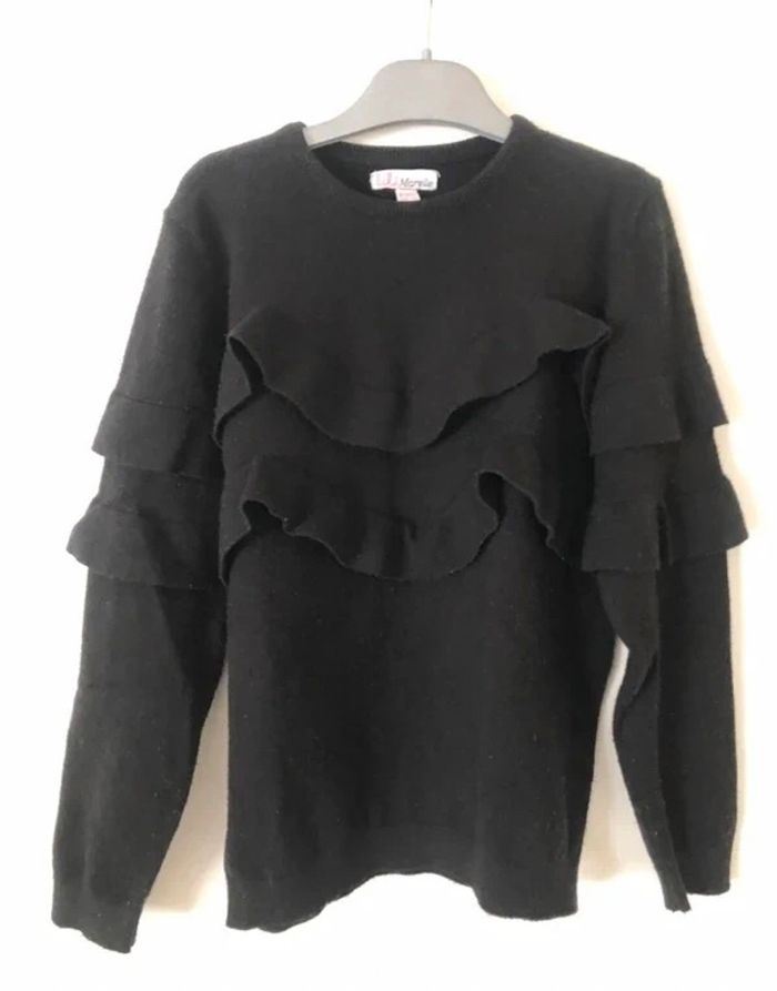 Pull noir fille Lili Marelle - photo numéro 3