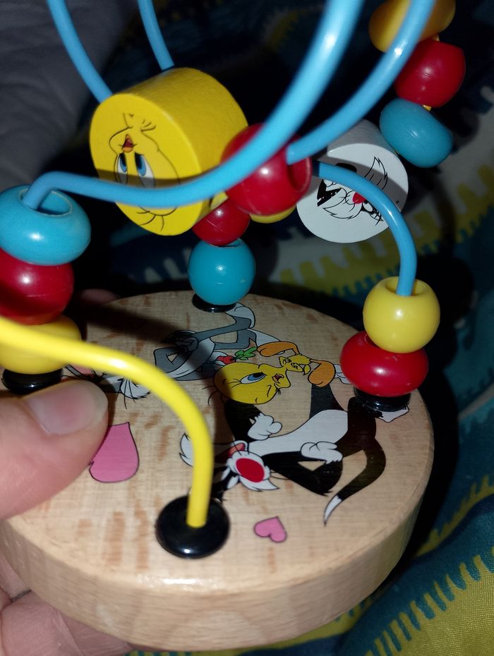 Circuit billes en bois Warner Bros - photo numéro 5