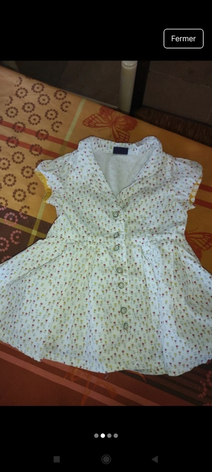 Très belle robe bébé e74 - photo numéro 3