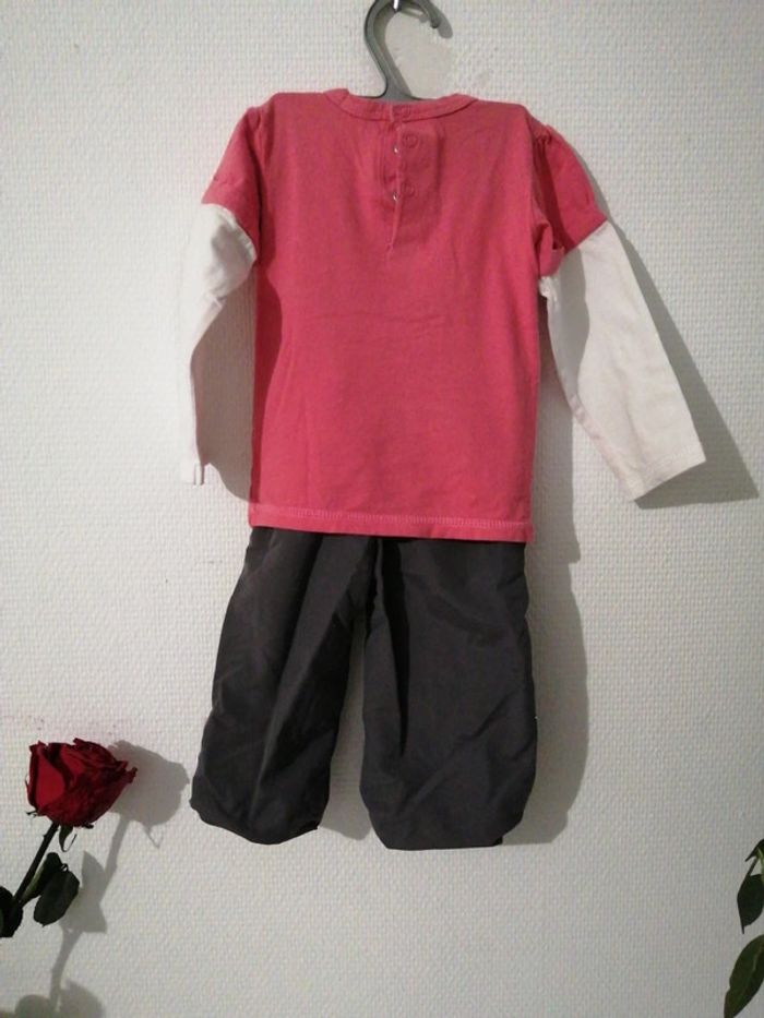 Ensemble bébé fille 12 mois - photo numéro 2