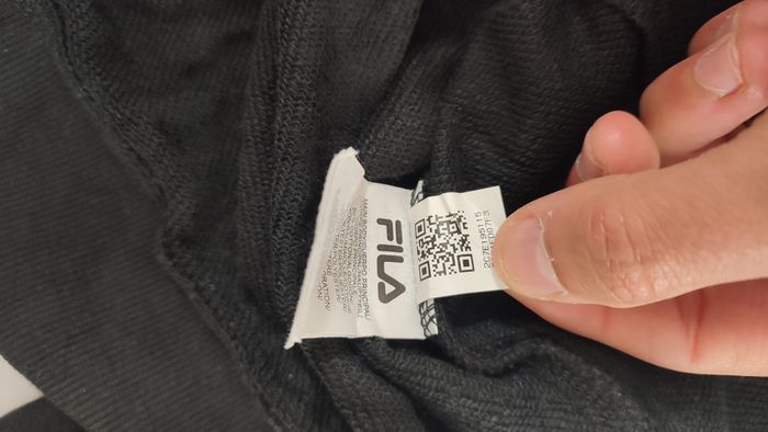 Vêtement Homme Veste Fila noir taille L #Retrostreet - photo numéro 6