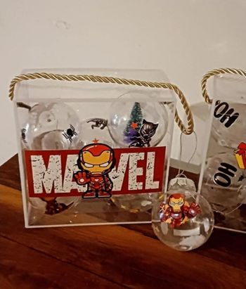 Coffret marvel  boule de noel