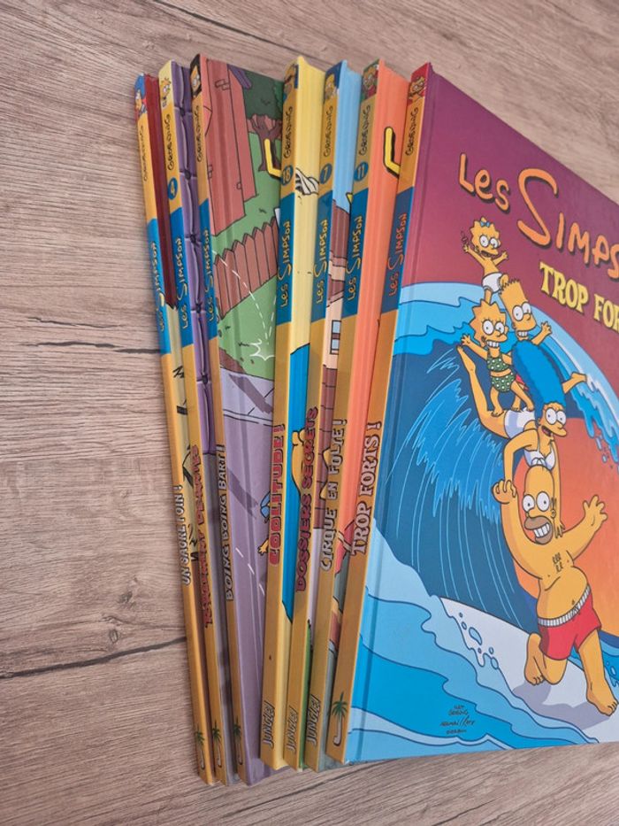 Lot de 7 bandes dessinées Les Simpson - photo numéro 3