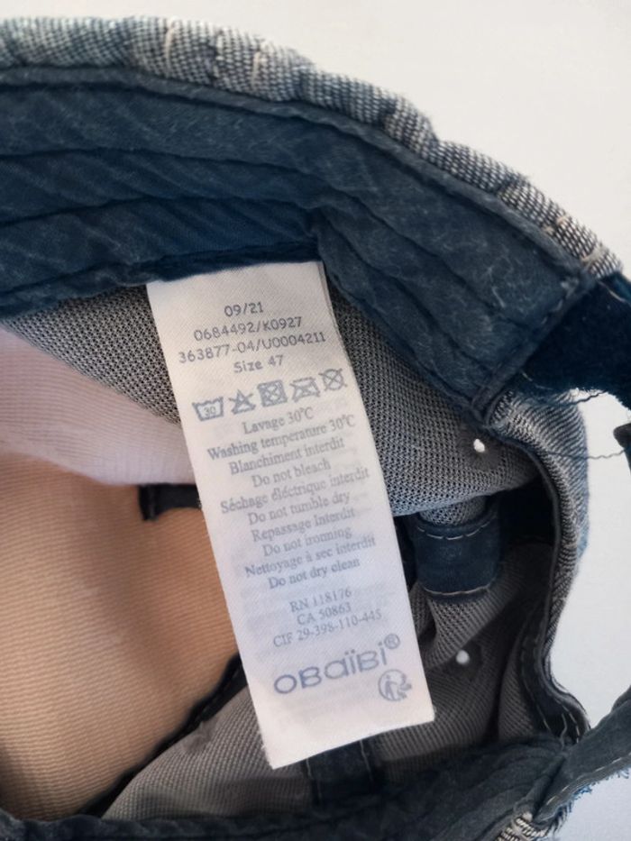 Casquette taille 47 - photo numéro 3