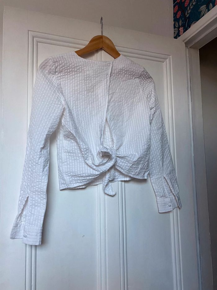 Blouse dos ouvert - photo numéro 4