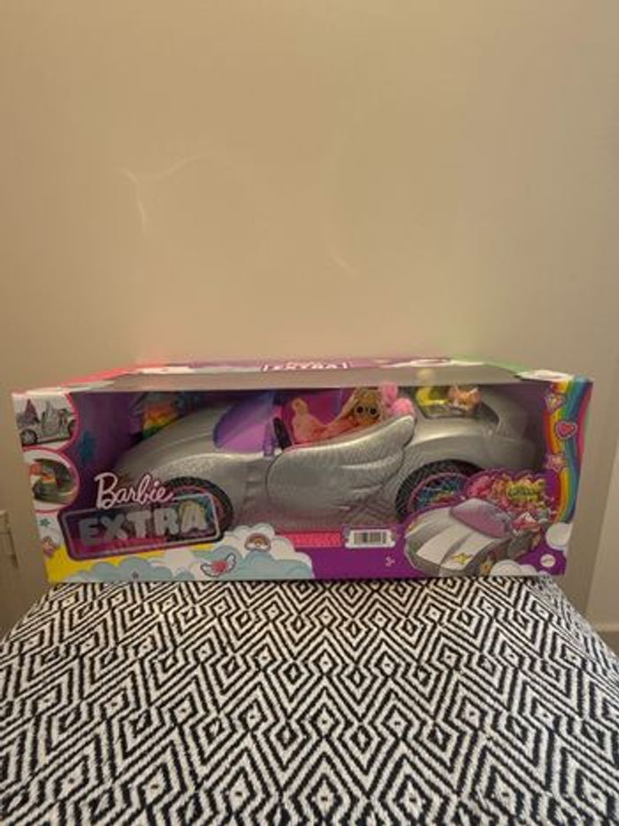 Mattel - Barbie - Cabriolet Barbie Extra, Voiture De Poupée