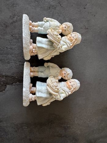  de Noël Enfants avec Cadeaux. Lot de deux 