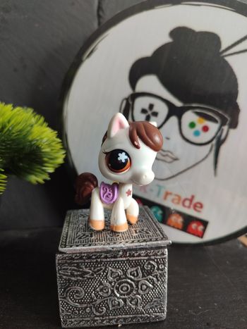 lps00776 My Littlest Petshop Pet Shop LPS cheval Horse 1512