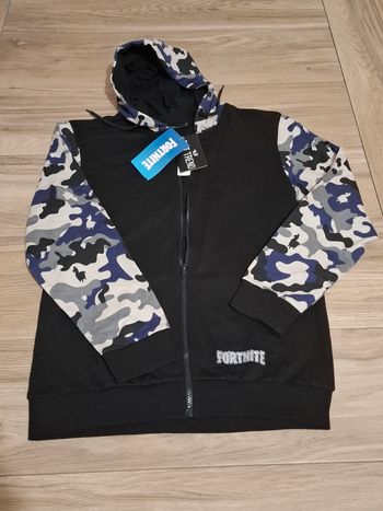 Veste sweat à capuche Fortnite camouflage 