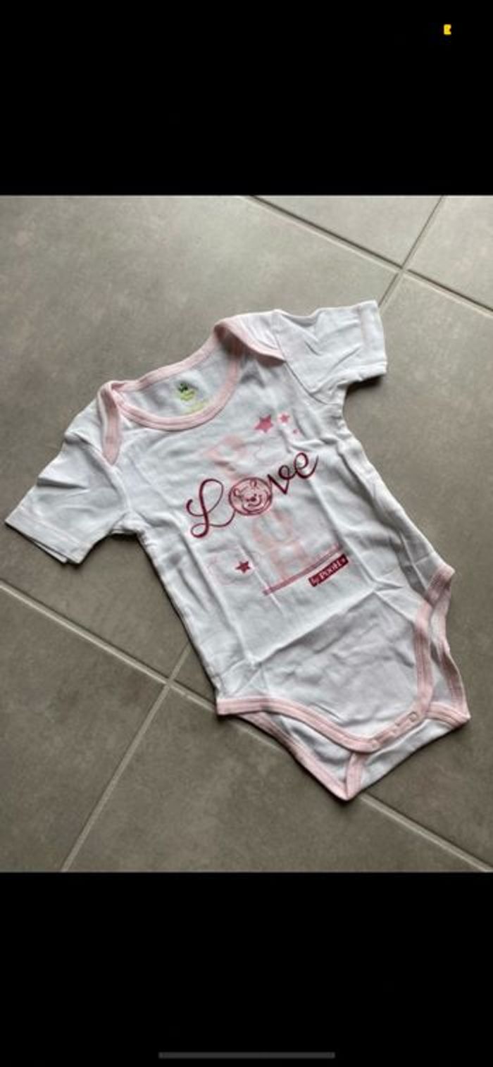 Body manches courtes Winnie l'Ourson 24 mois