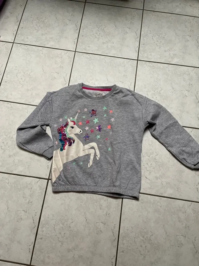 Sweat licorne 10 ans