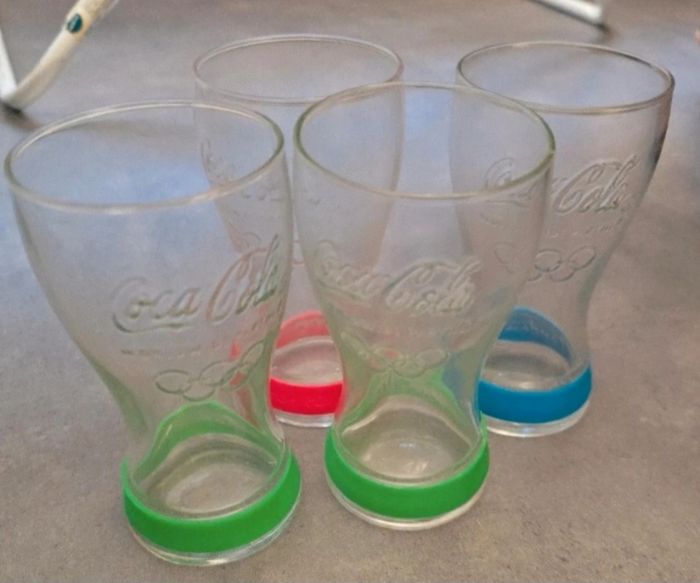 lot de 4 verres Coca-Cola collector