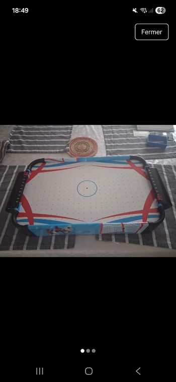 Hoquet sur table enfant 