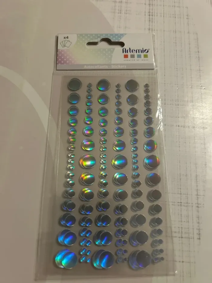 Lot de 4 planches de stickers - photo numéro 5
