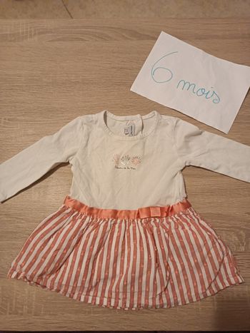 Robe manche longue 6 mois