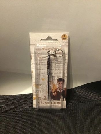 Harry Potter Porte-clés baguette magique wizarding world magic wand keychain
