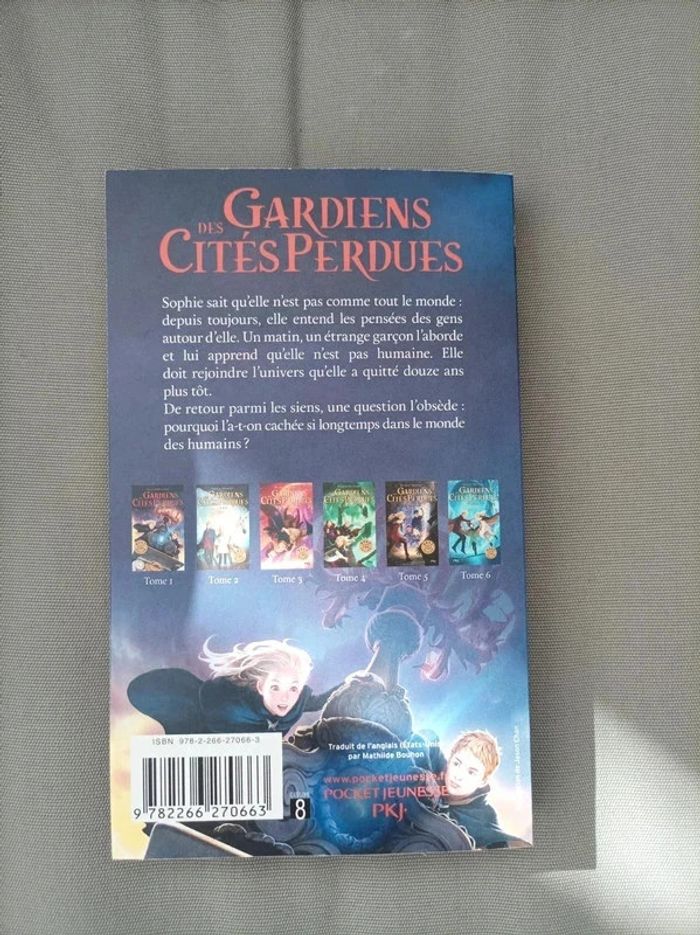 Livre " gardiens des cités perdues" neuf - photo numéro 3