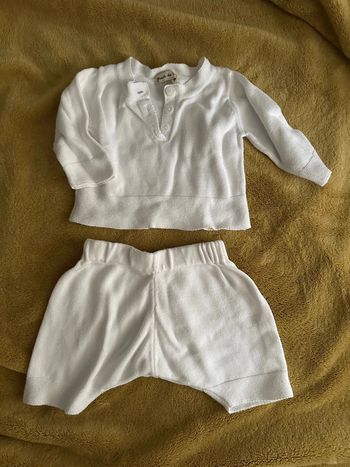 Adorable ensemble blanc pour l’été
