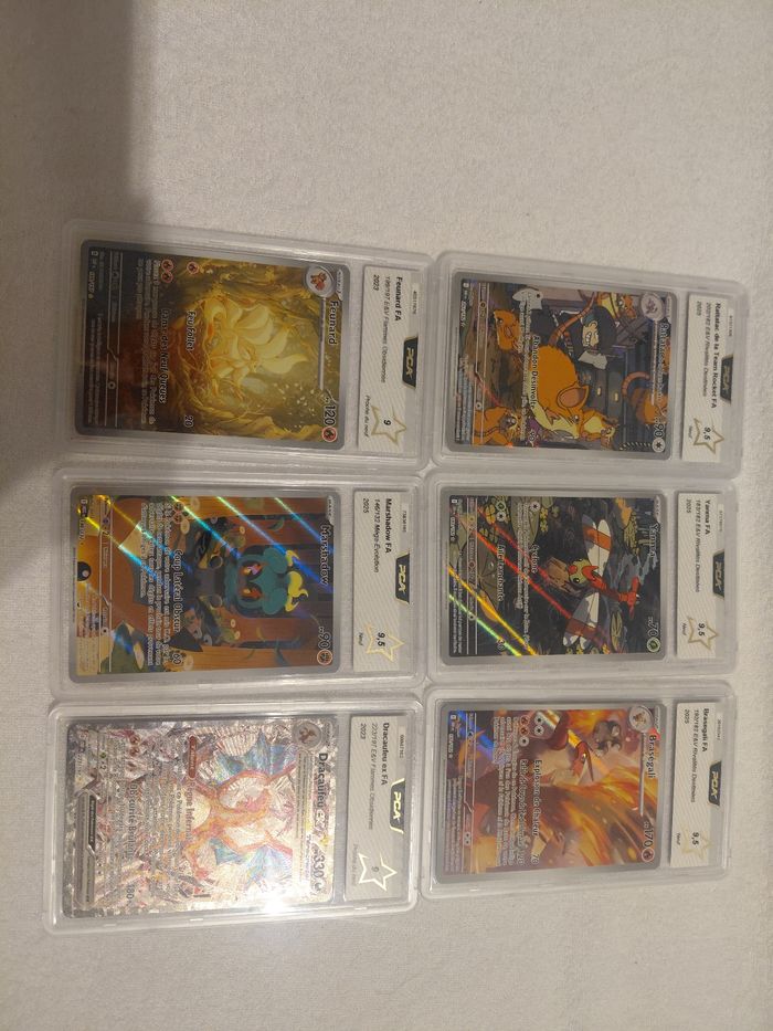 Lots de cartes gradées PCA - photo numéro 3