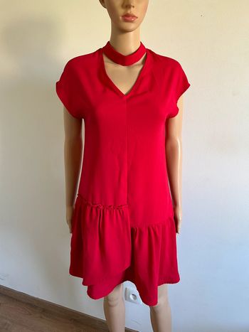 Robe rouge à manches courtes Morgan taille 36 jamais portée