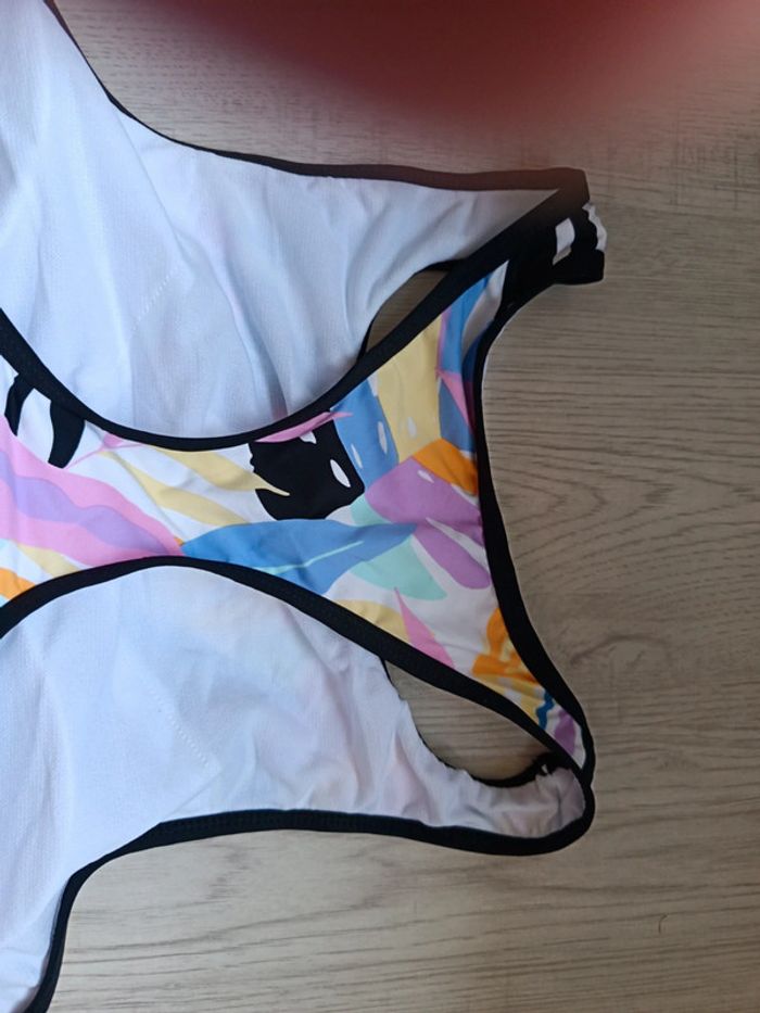 Haut bain débardeur bain maillot bain ardene swim neuf étiqueté taille  L XL 42 - photo numéro 10