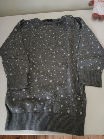 Robe pull manches longues