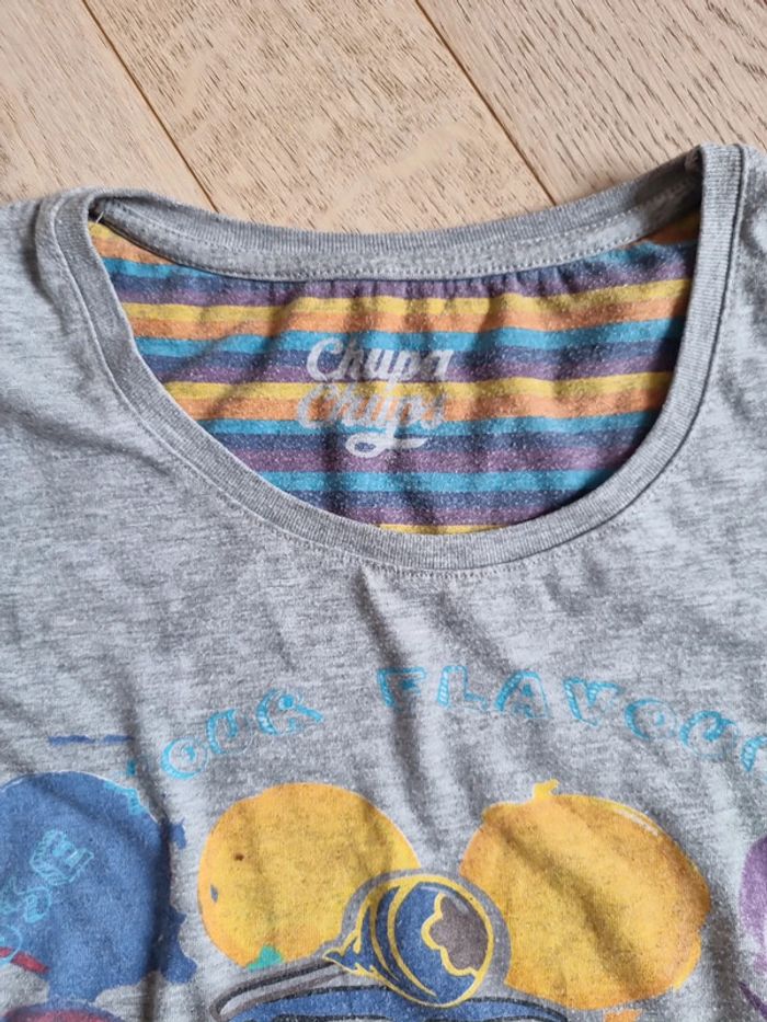 Tee-shirt  chupa chips cache cache  taille 0 - photo numéro 3