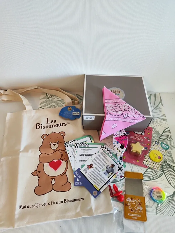 Coffret cadeau mode des années 80/90