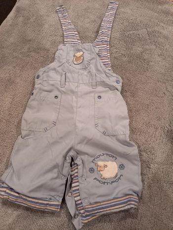 Salopette doublée 3mois