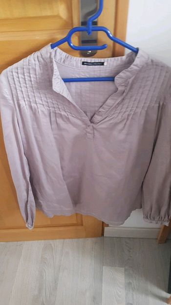 Blouse mauve