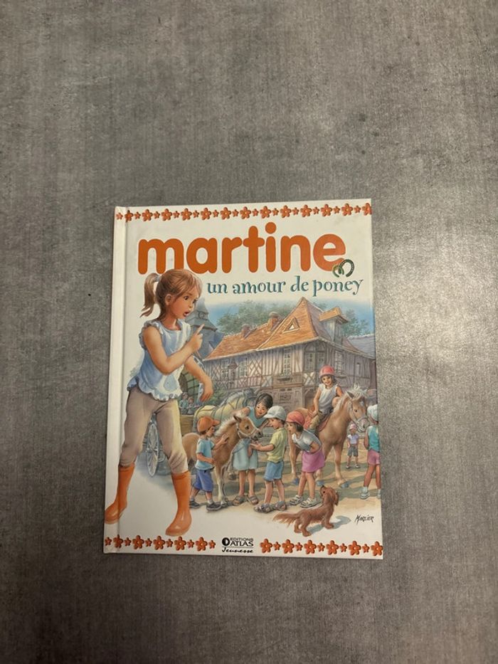 Livre Martine, un amour de poney