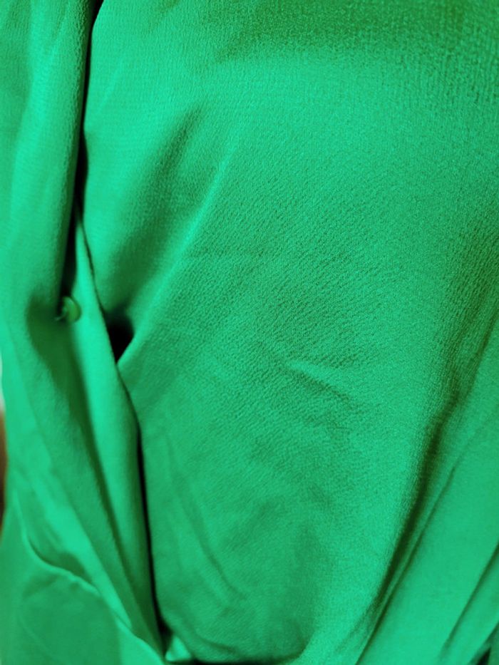 Magnifique robe verte Mango - photo numéro 6