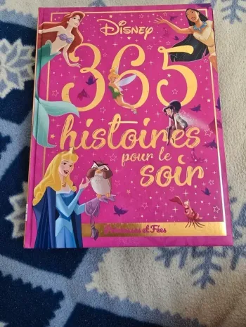 Livre 365 histoires pour le soir - princesses et fées