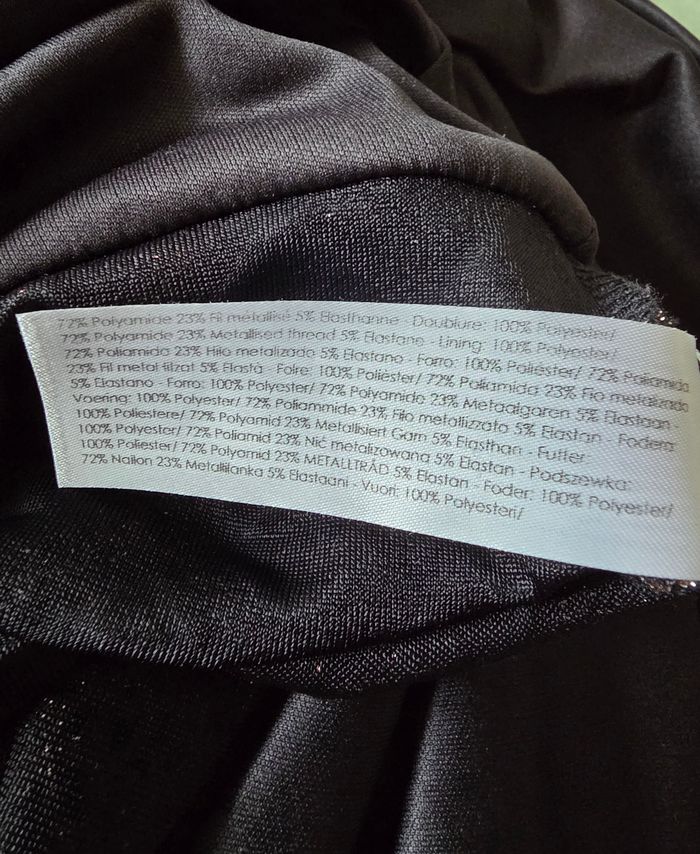 Robe dorée a manche 3/4 #cache-cache 40/42 - photo numéro 6