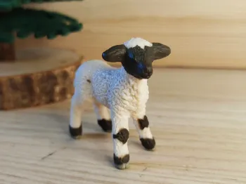 Schleich McDo Agneaux a tête noire Figurine animal de la ferme