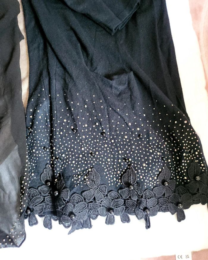 Lot 2 ponchos et un gilet festifs strass L/XL - photo numéro 18