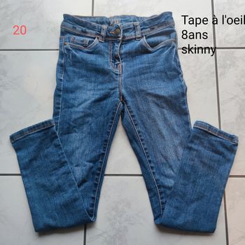 Jeans skinny 8 ans