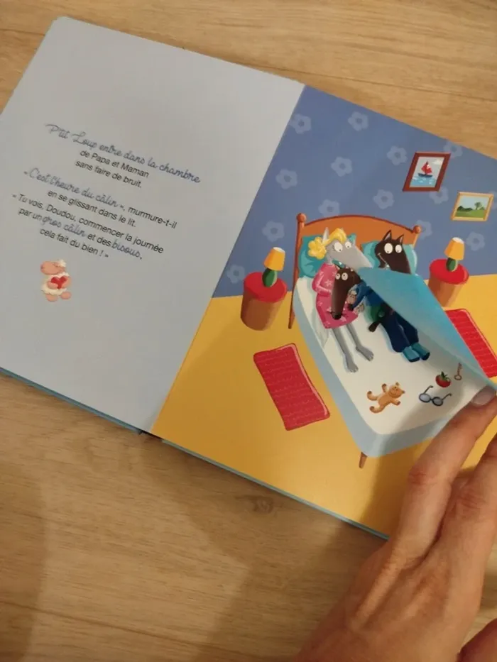 Livre "la merveilleuse journée de P'tit Loup" - photo numéro 2