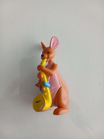 Figurine Disney Kanga et Roo (Grand Gourou et Petit Gourou) - Saxophone - Année 2000