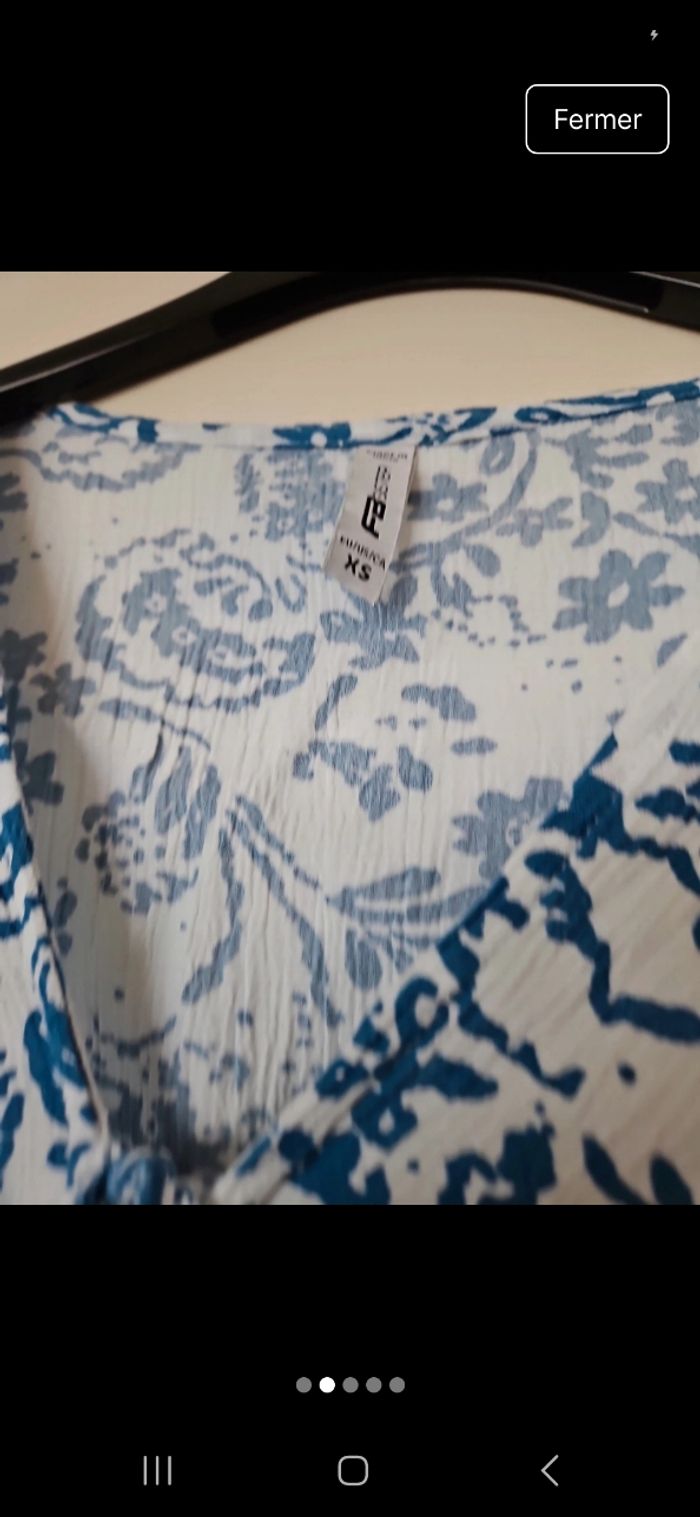 Blouse fleurie - photo numéro 2