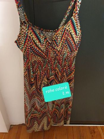 Robe coloré