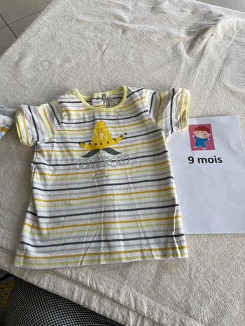 Tee shirt orchestra 9 mois