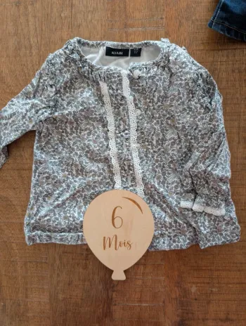 Blouse fleurie