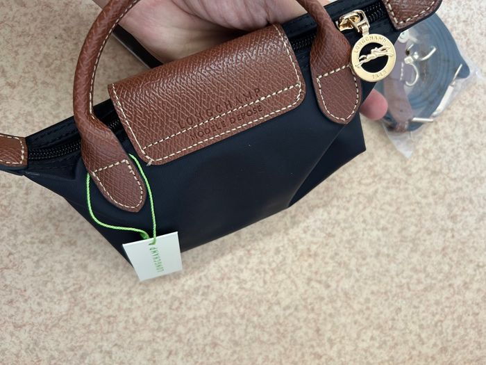 Sac longchamp noir avec bandoulière - photo numéro 3