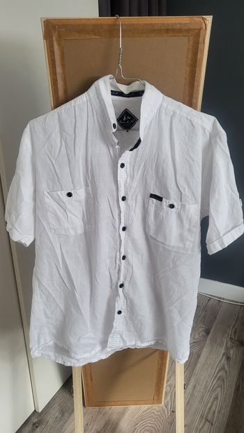 Chemisette homme balnc du Nil