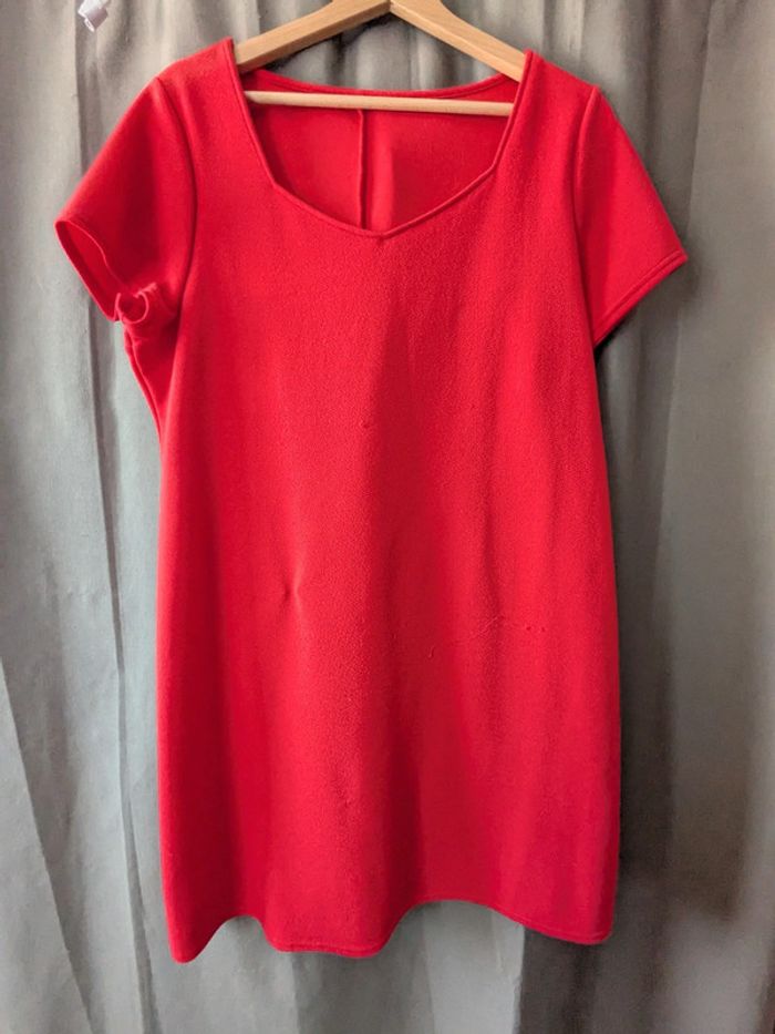 Robe manches courtes